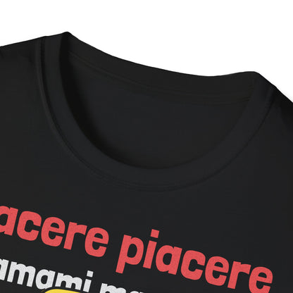 T-Shirt Brutto Cattivo Piacere Maschione Cotone Leggero Printify