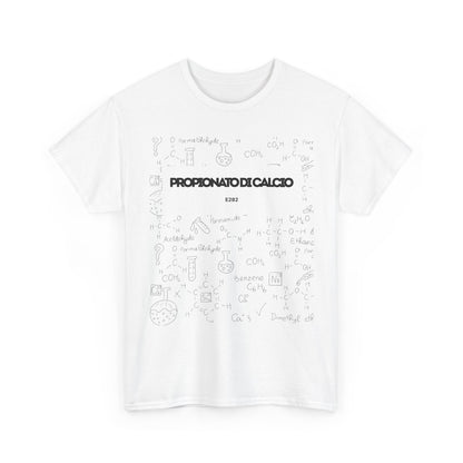 T-shirt bianca n&n Propionato di calcio Printify