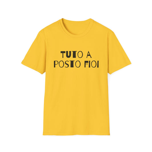 T-shirt Cibo Veneto Giallo