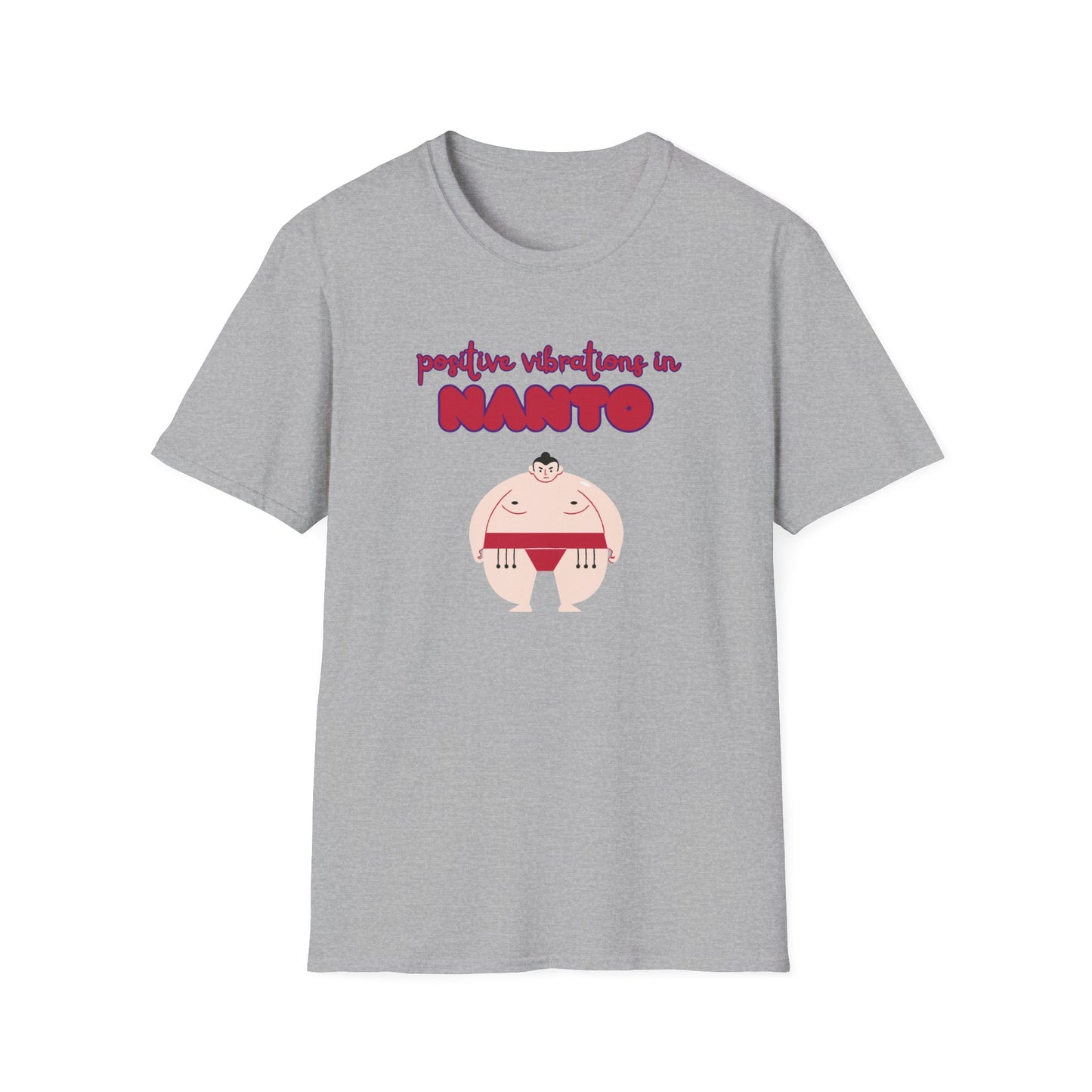 T-shirt Positive vibrations Nanto Printify