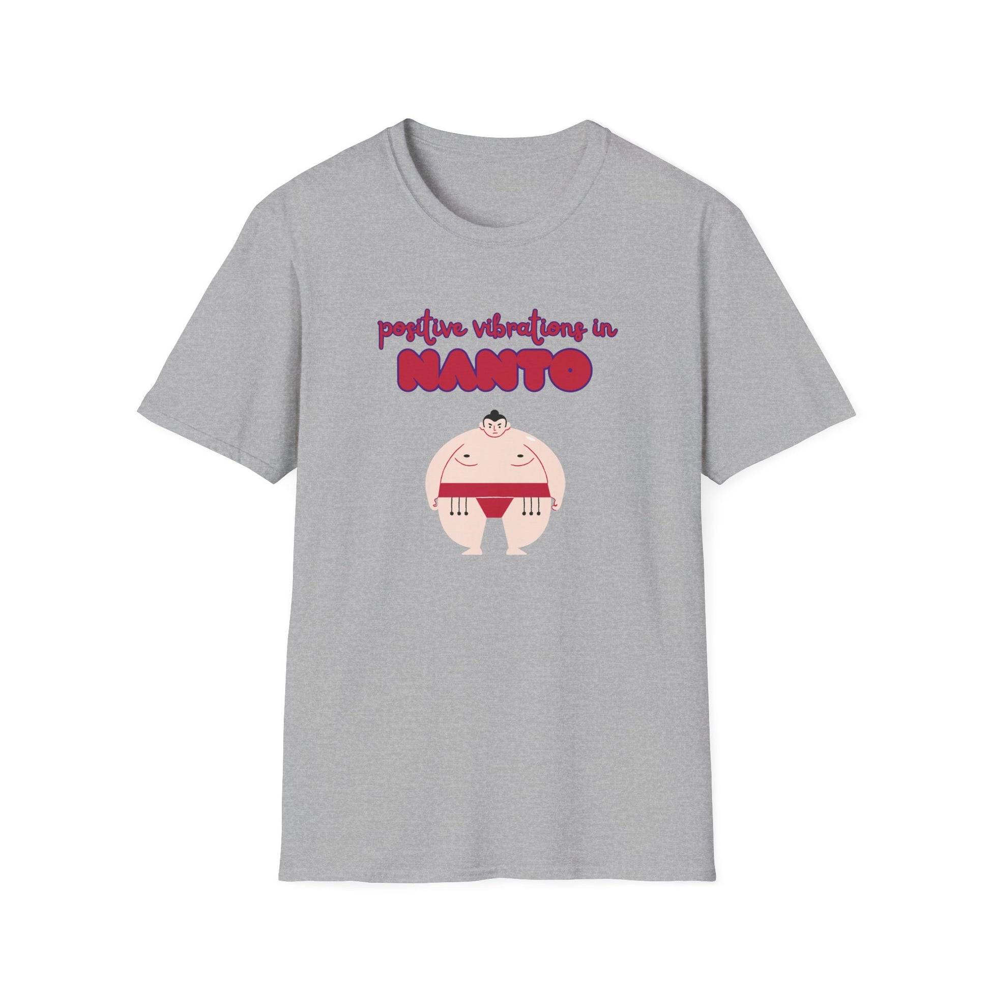 T-shirt Positive vibrations Nanto Printify