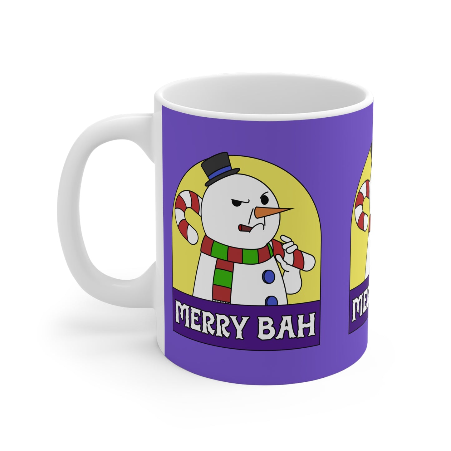 Tazza Natale Cattivo Calorie non contano Printify