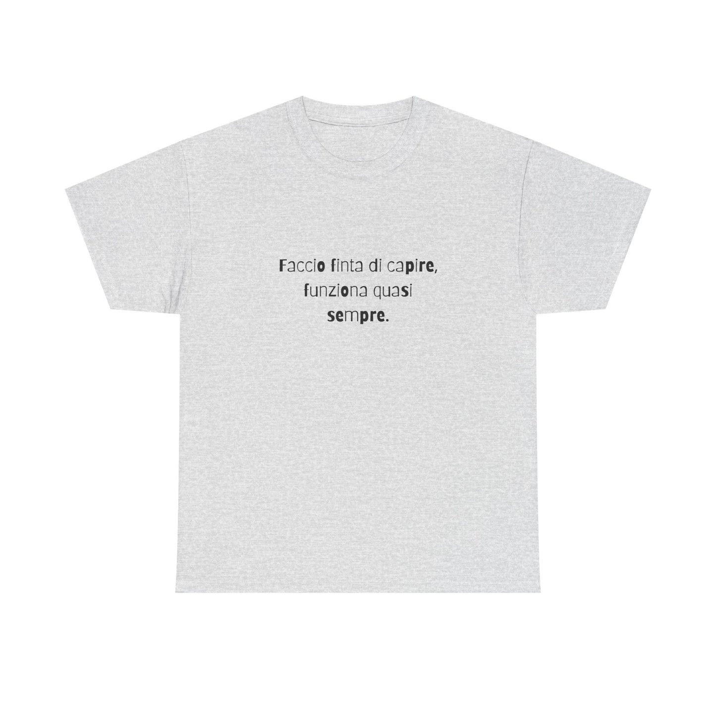 T-shirt Cotone Quote Printify