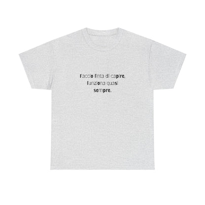 T-shirt Cotone Quote Printify