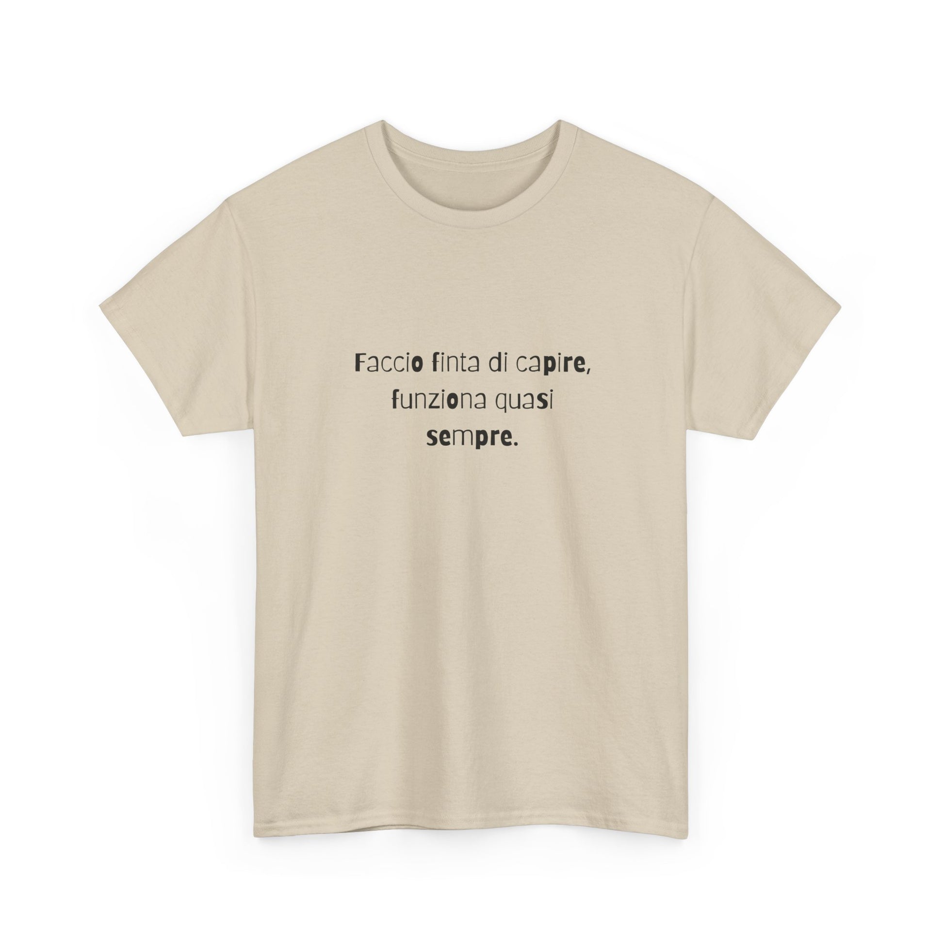T-shirt Cotone Quote Printify