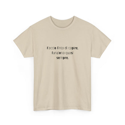 T-shirt Cotone Quote Printify