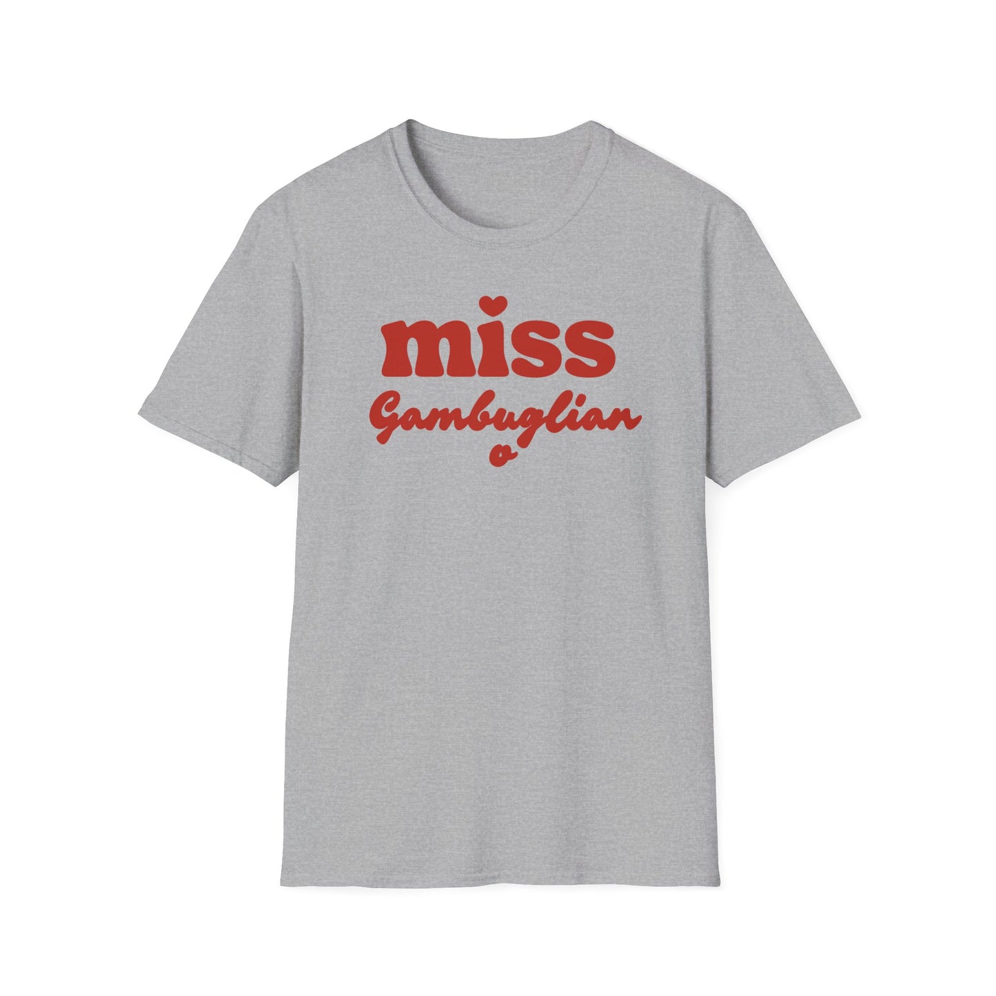 T-shirt Miss Gambugliano Printify