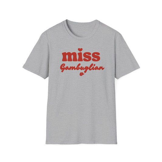 T-shirt Miss Gambugliano Printify