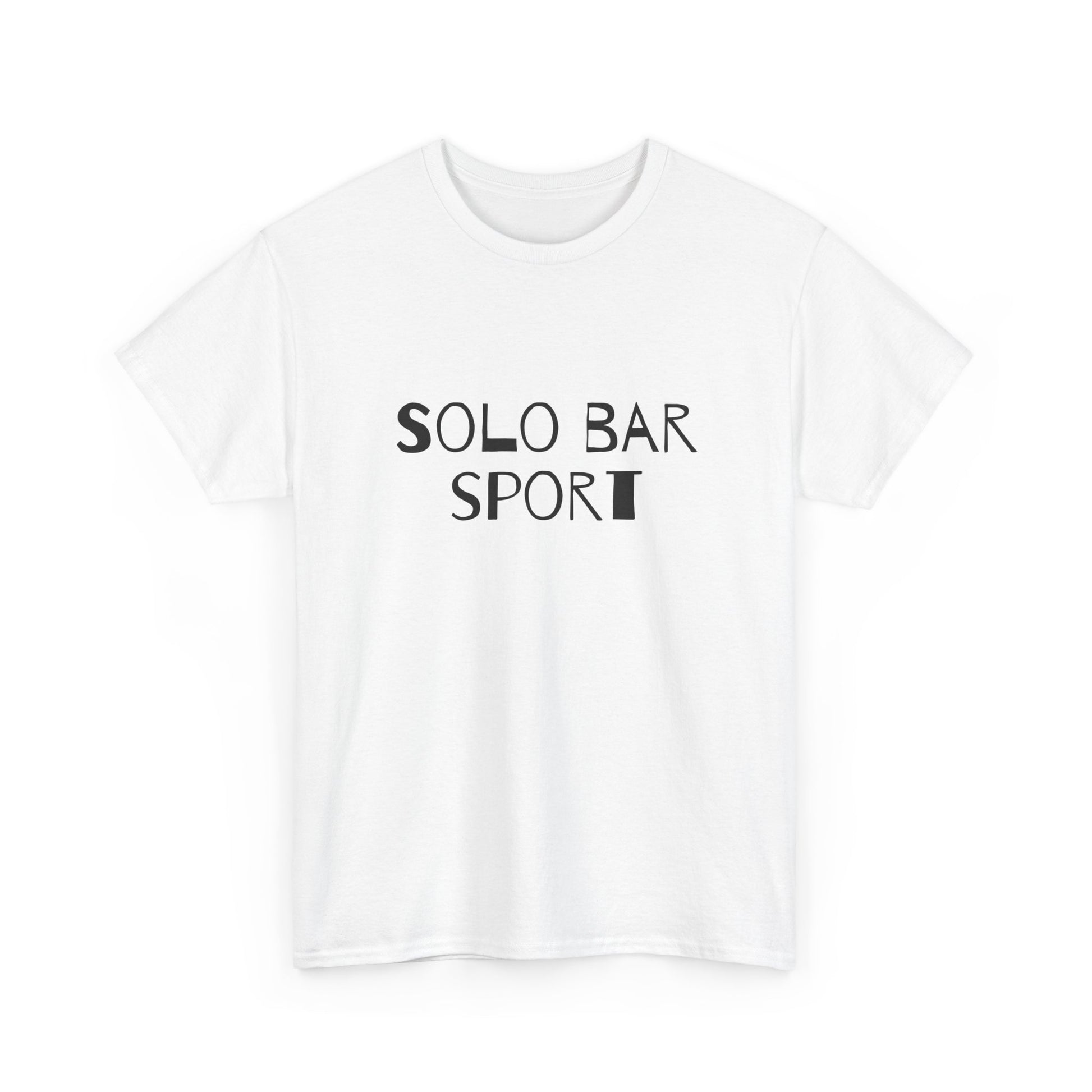 T-shirt bianca p&o solo bar sport Printify