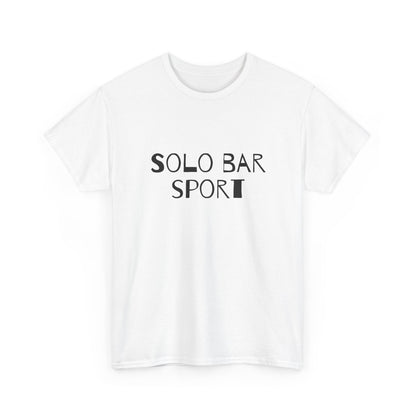 T-shirt bianca p&o solo bar sport Printify