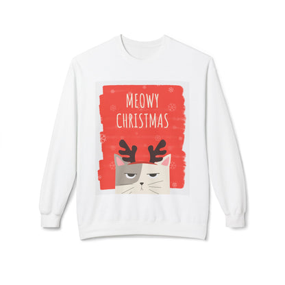 Felpetta Natale Cattivo Gatto Meowy Printify