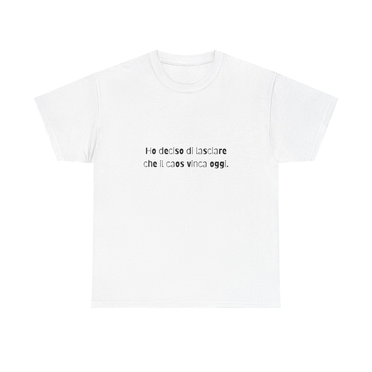 T-shirt Cotone Quote Printify