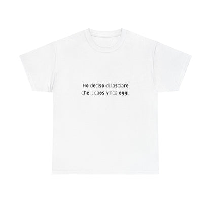T-shirt Cotone Quote Printify
