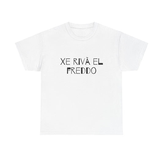 T-shirt bianca p&o xe riva el freddo Printify