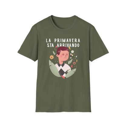 T-shirt Primavera sta arrivando X Vintage