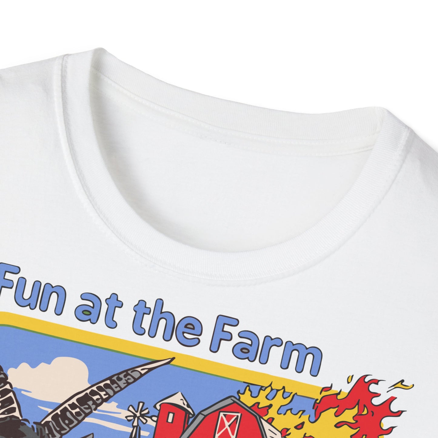 T-Shirt Vintage Horrorfun at the farm