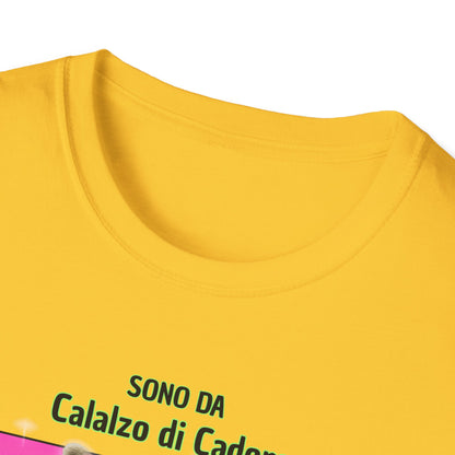 T-shirt Calalzo di Cadore bello da star male blu Printify