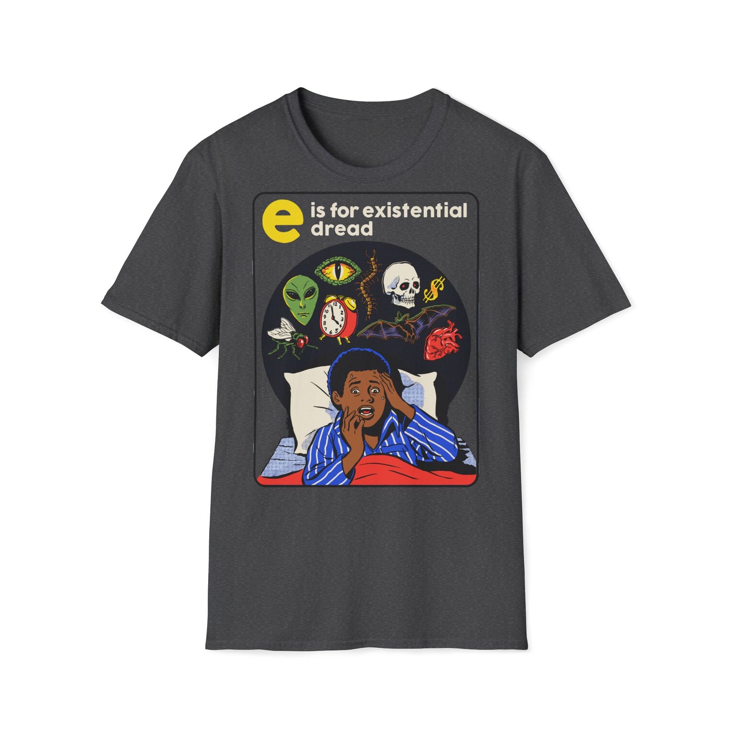 T-Shirt Vintage Horror existencial