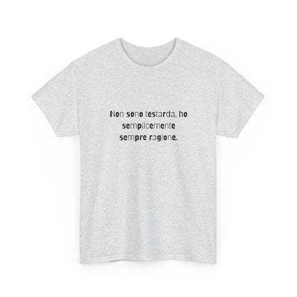 T-shirt Cotone Quote Printify