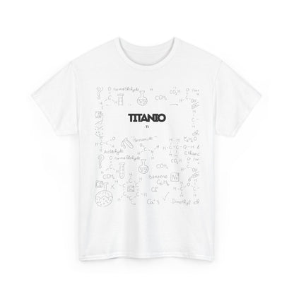 T-shirt bianca n&n Titanio Printify