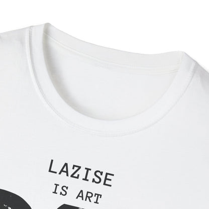 T-shirt is Art Lazise