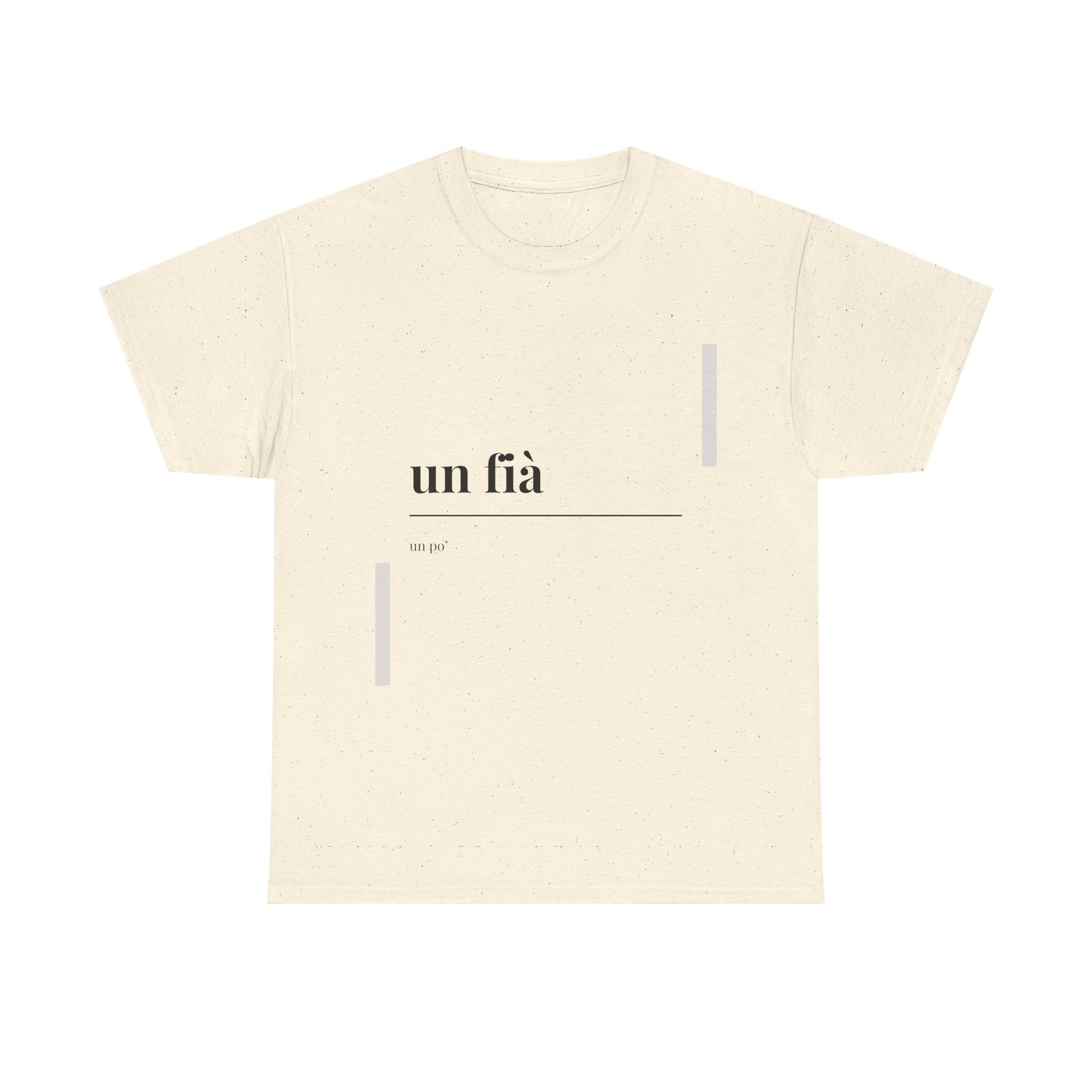T-shirt Vocabolario Veneto un fià Printify
