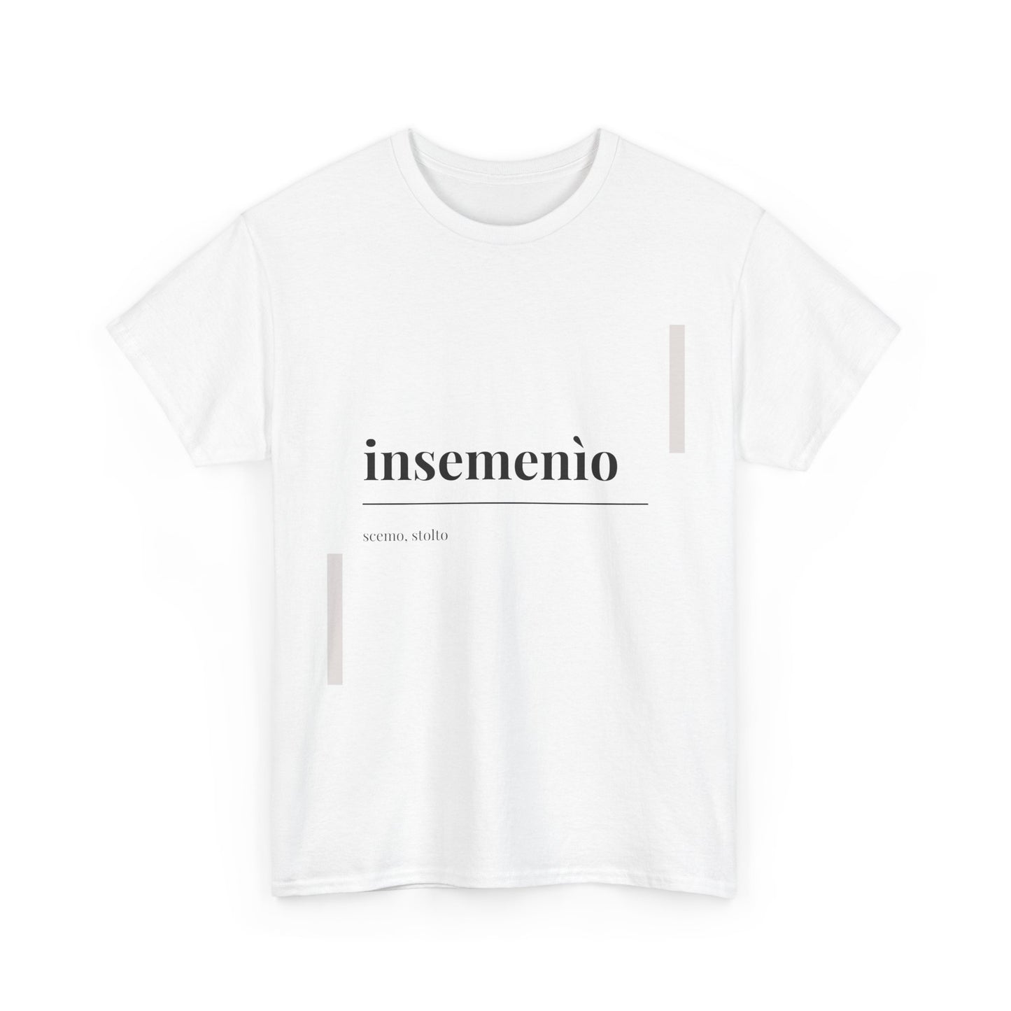 T-shirt Vocabolario Veneto insemenìo Printify