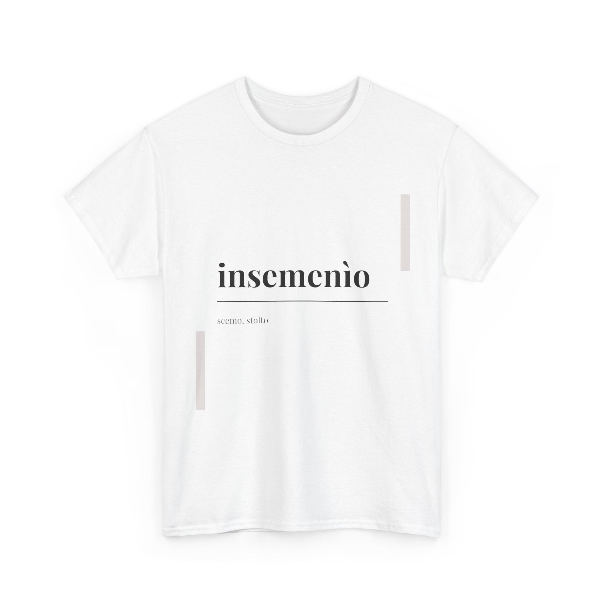 T-shirt Vocabolario Veneto insemenìo Printify