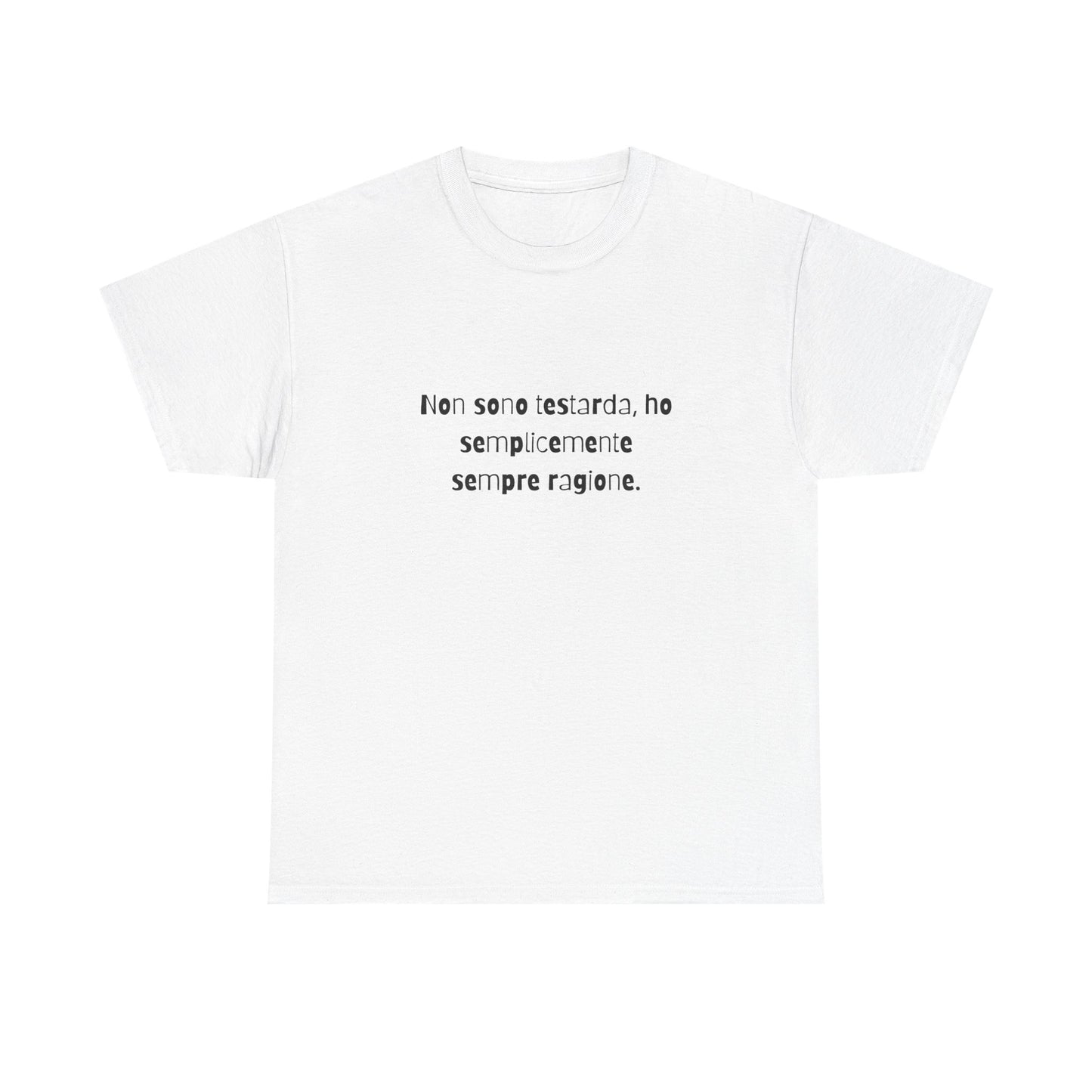 T-shirt Cotone Quote Printify