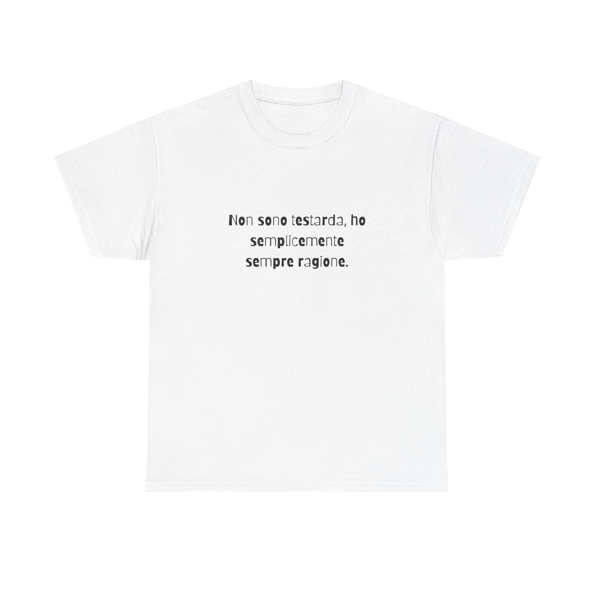 T-shirt Cotone Quote Printify