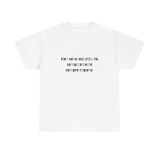 T-shirt Cotone Quote Printify