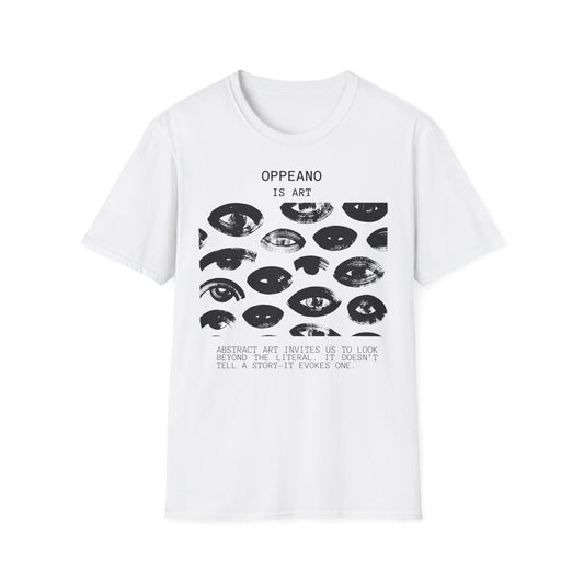 T-shirt is Art Oppeano