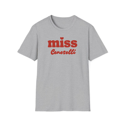 T-shirt Miss Ceneselli Printify