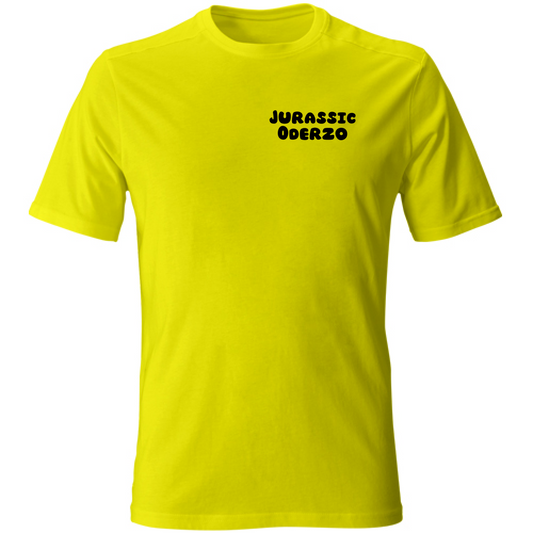 T-Shirt Unisex T shirt Jurassic Oderzo Giallo Hoplix