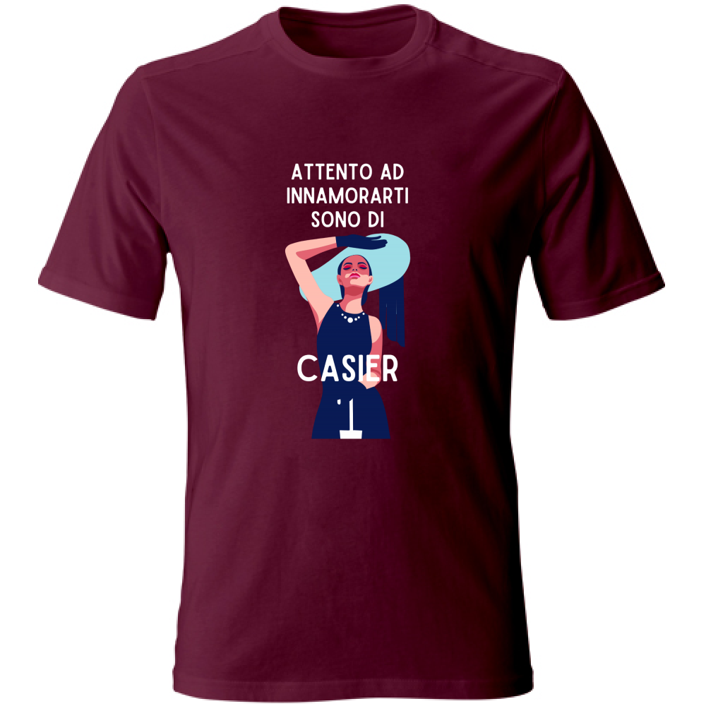 T-Shirt Unisex Attento Casier T shirt Hoplix