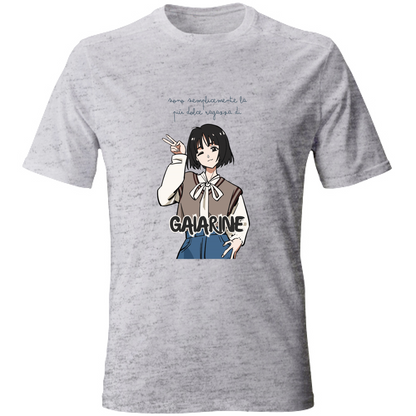 T-Shirt Unisex T shirt Ragazza semplice Gaiarine Hoplix