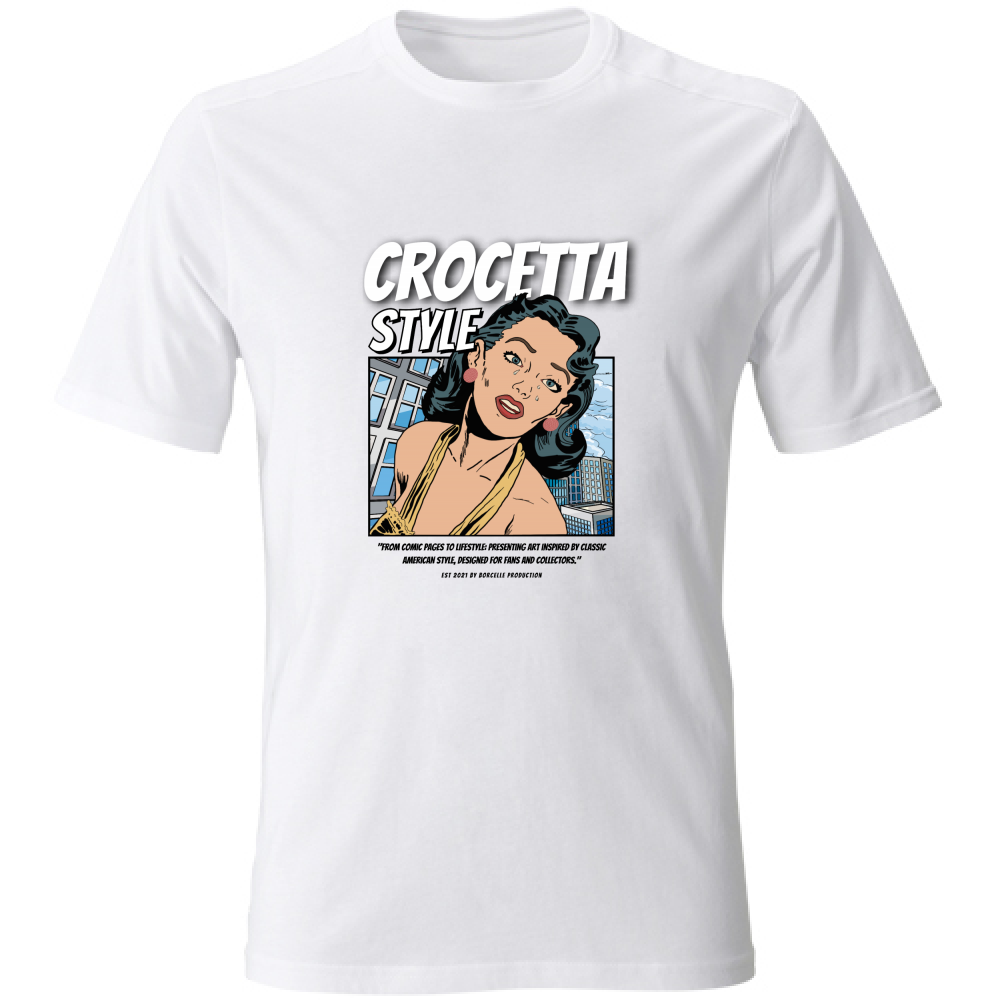 T-Shirt Unisex Crocetta del Montello Style T shirt Hoplix
