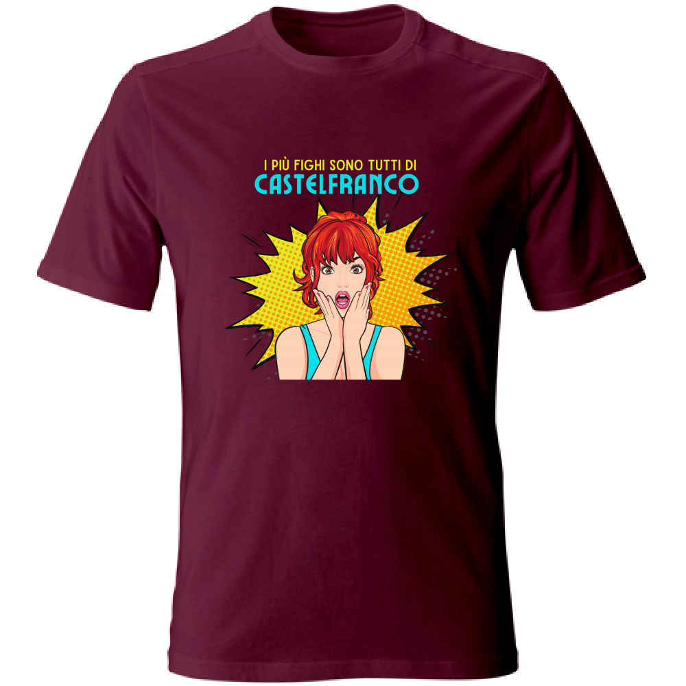 T-Shirt Unisex T shirt Castelfranco  Fighi Hoplix
