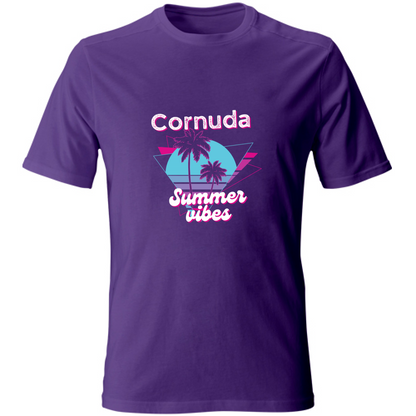 T-Shirt Unisex Cornuda Summer Vibes T shirt Hoplix