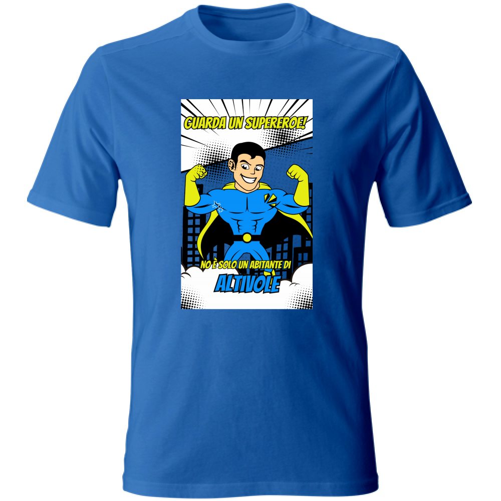 T-Shirt Unisex Supereroe Altivole T shirt Hoplix