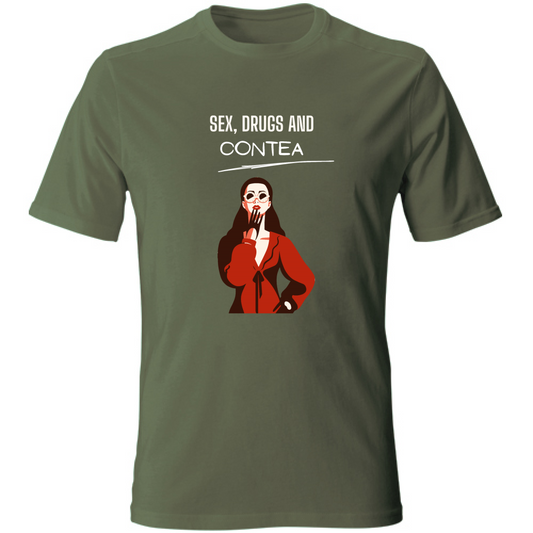 T-Shirt Unisex T shirt Sex Drugs Contea Hoplix