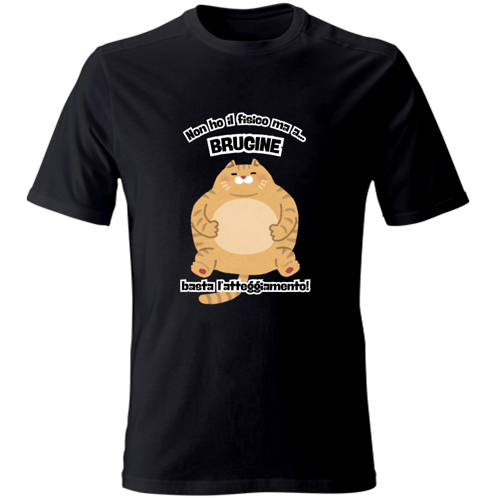 T shirt Brugine atteggiamento Hoplix