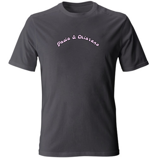 T-Shirt Unisex T shirt Paola & Chiarano Grigia Hoplix