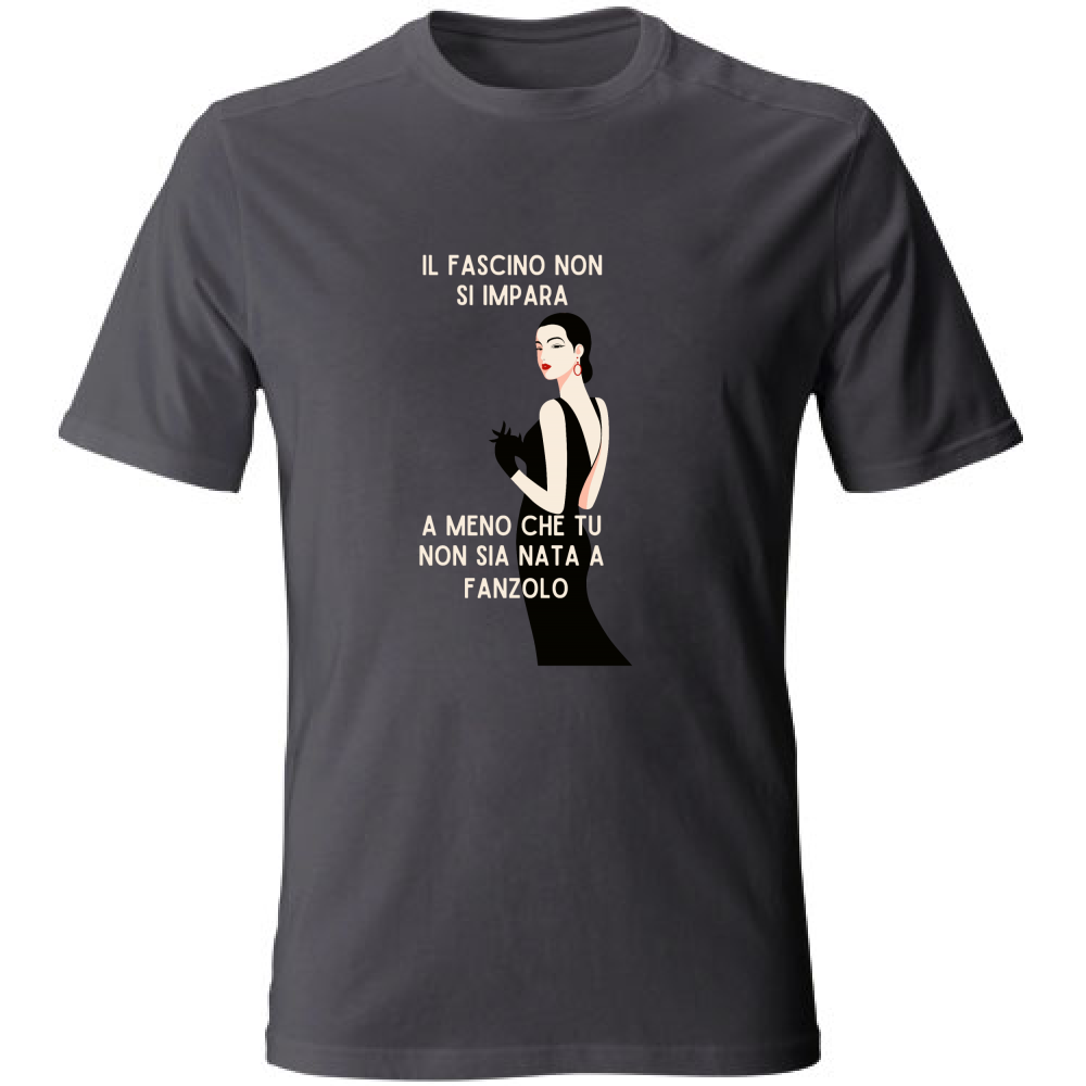 T-Shirt Unisex T shirt Fanzolo Fascino Hoplix