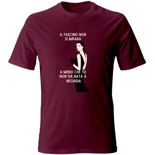 T-Shirt Unisex T shirt Negrisia Fascino Hoplix