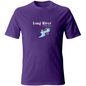 T-Shirt Unisex T shirt Angloveneto Fossalunga Blu Hoplix