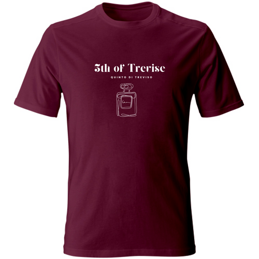 T-Shirt Unisex T shirt Angloveneto Quinto di Treviso Bordeaux Hoplix