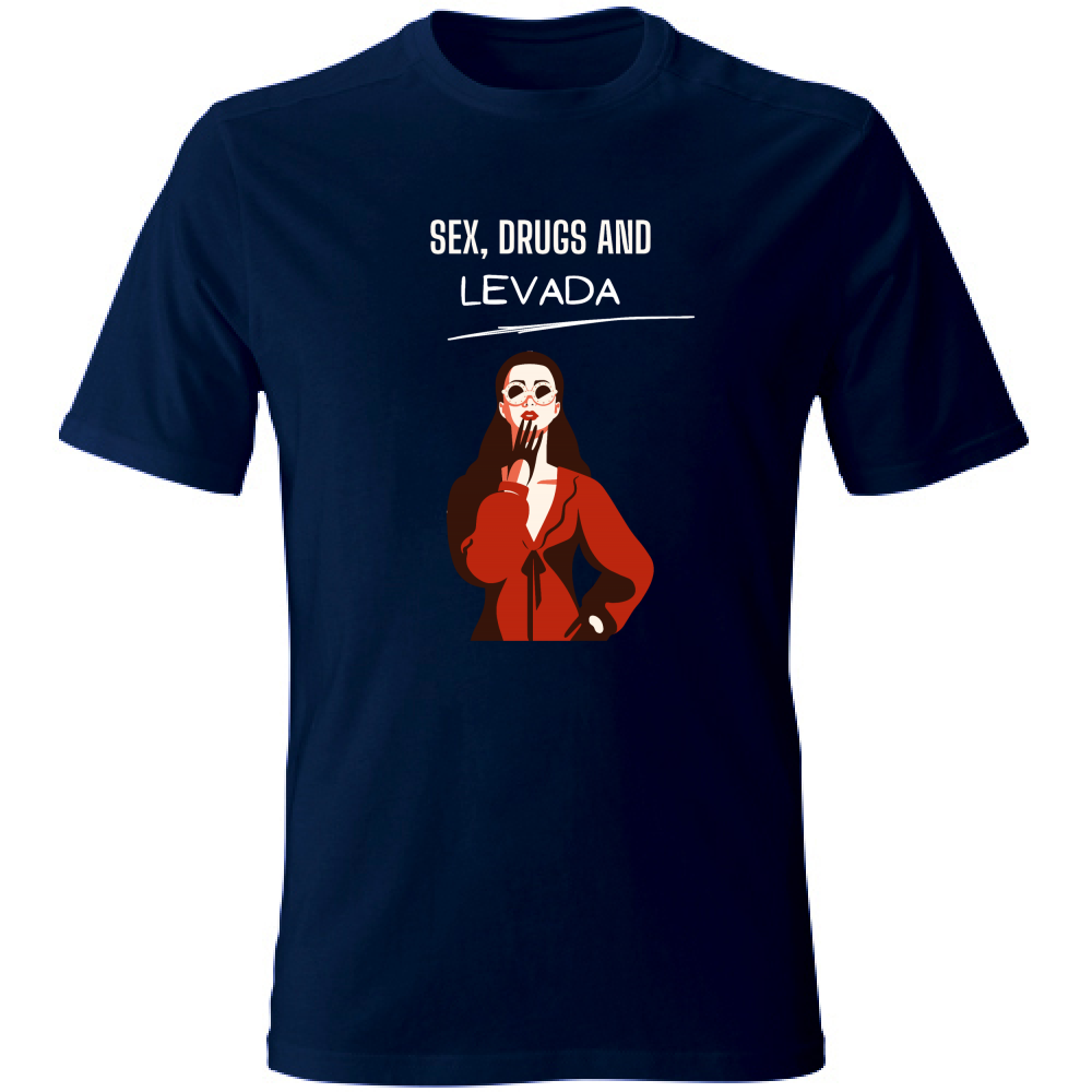 T-Shirt Unisex T shirt Sex Drugs Levada Hoplix