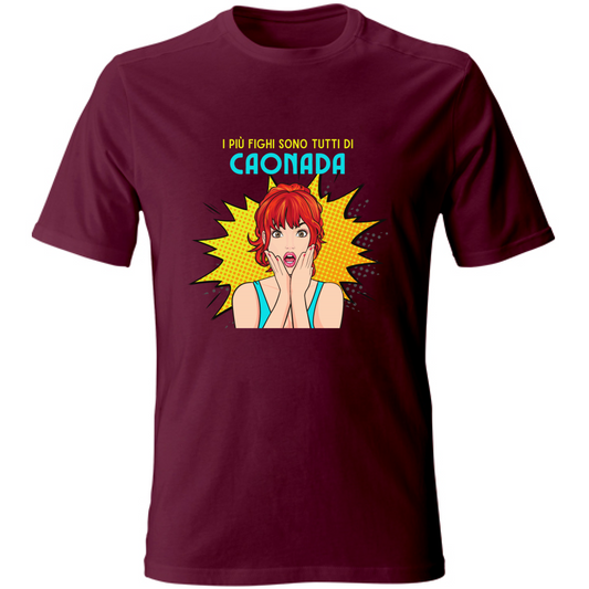 T-Shirt Unisex T shirt Fighi Caonada Hoplix