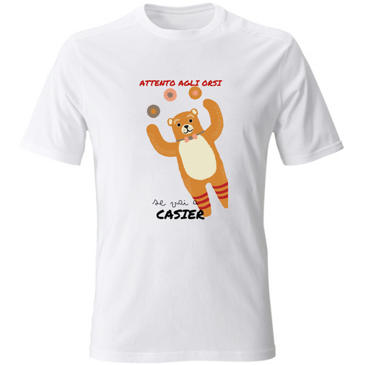 T-Shirt Unisex Orsi Casier T shirt Hoplix